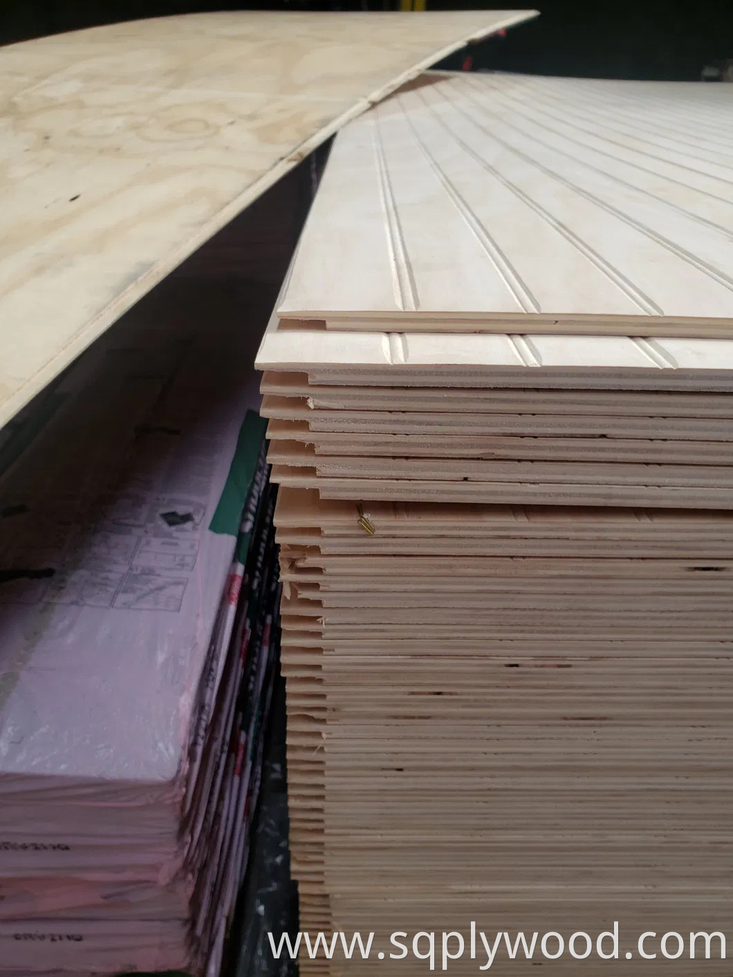 Factory-Groove and Slot White Melamine MDF in 12mm 15mm 18mm